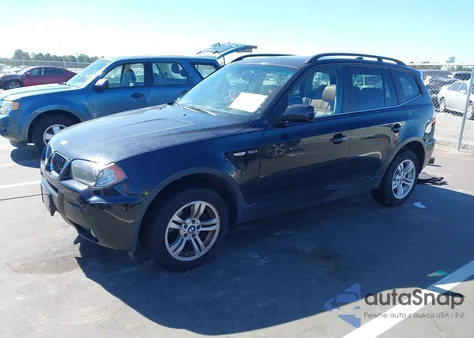 2006 BMW X3 3.0I from USA, damaged, VIN WBXPA93406WG90004